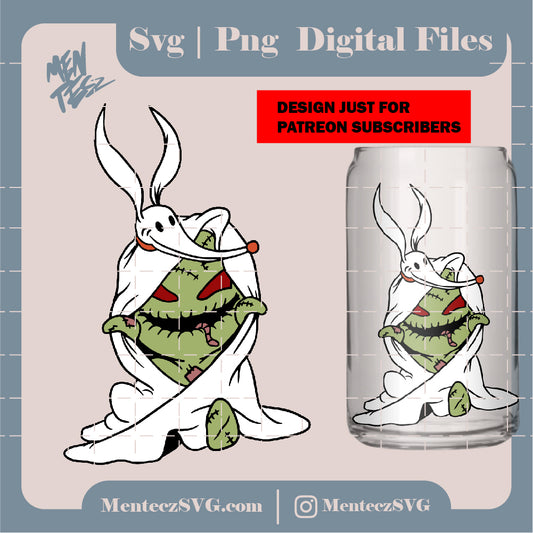 Oogie Boogie svg, Oogie Boogie png, Jack and Sally svg, Jack Sally Boogieman, jack skellington svg, zero svg