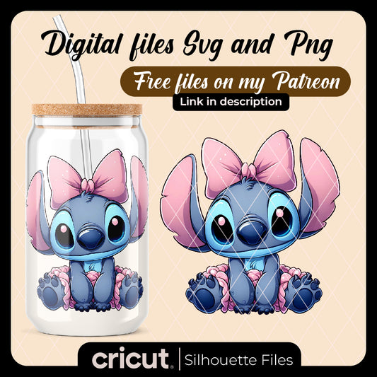 Diseño SVG para Cricut - stith coquette png , diseño exclusivo de mi patreon, diseño coquette png - MenteczSVG