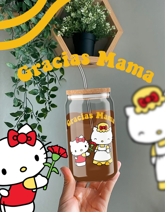 Diseño SVG para Cricut - Hello kitty mom svg, jpg and png, Boop svg, dia de las madres - MenteczSVG