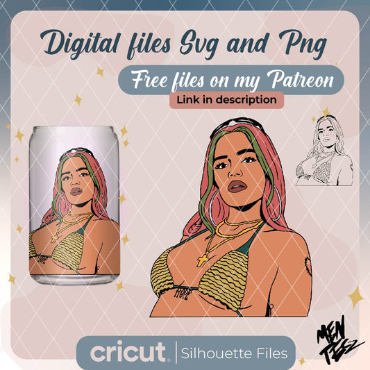 Diseño SVG para Cricut - Karol G SVG, png & JPG, Bichota svg, mañana sera bonito svg, bichota season svg png - MenteczSVG