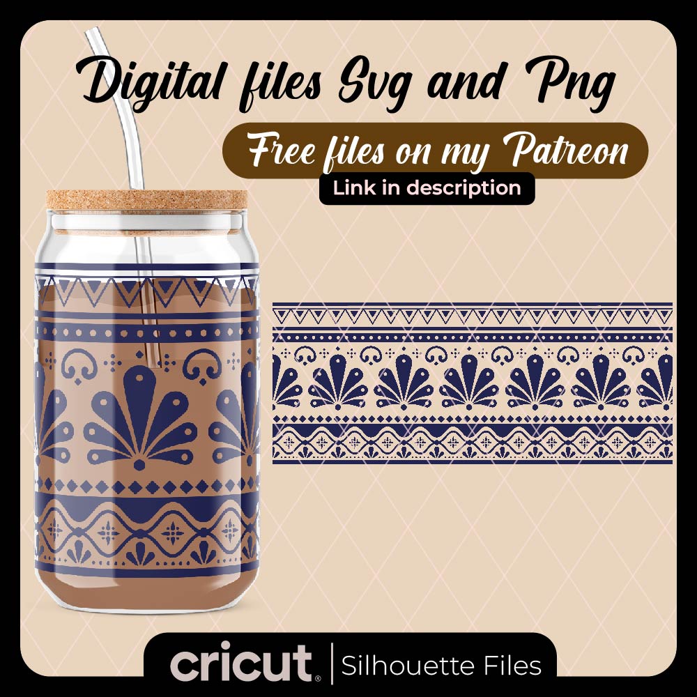 Talaveras svg, png, wrap perfect for cricut, cameo and uvdtf, Libbey 16oz, Tumbler 40oz, 20oz and 17oz, stanley toppers png