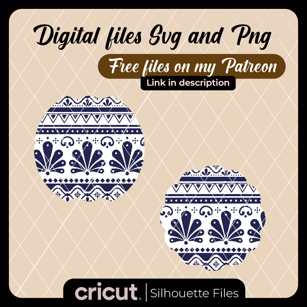 Talaveras svg, png, wrap perfect for cricut, cameo and uvdtf, Libbey 16oz, Tumbler 40oz, 20oz and 17oz, stanley toppers png