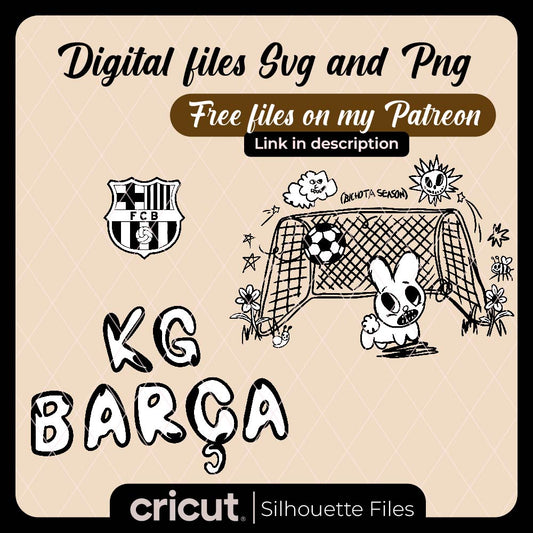 Karol g barca merch svg and png, design perfect for cricut, dtf, cameo