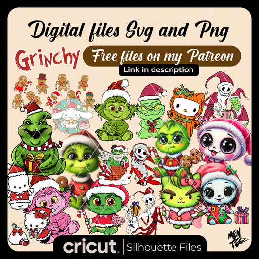 Diseño SVG para Cricut - Chistmas Bundle png and svg, christmas png and svg - MenteczSVG