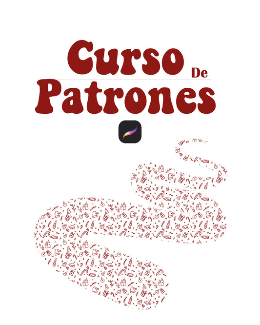 Diseño SVG para Cricut - Curso de como hacer patrones en Procreate y hacer pinceles con patrones - MenteczSVG