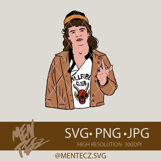 Imagen secundaria de Stranger Things Characters SVG – Eleven, Demogorgon, 80s Retro SVG Bundle for Cricut & Silhouette - MenteczSVG