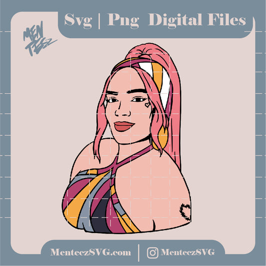 Diseño SVG para Cricut - Karol G Barbie SVG | Mañana Será Bonito SVG, High Quality PNG, lover karol g svg, barbie svg - MenteczSVG