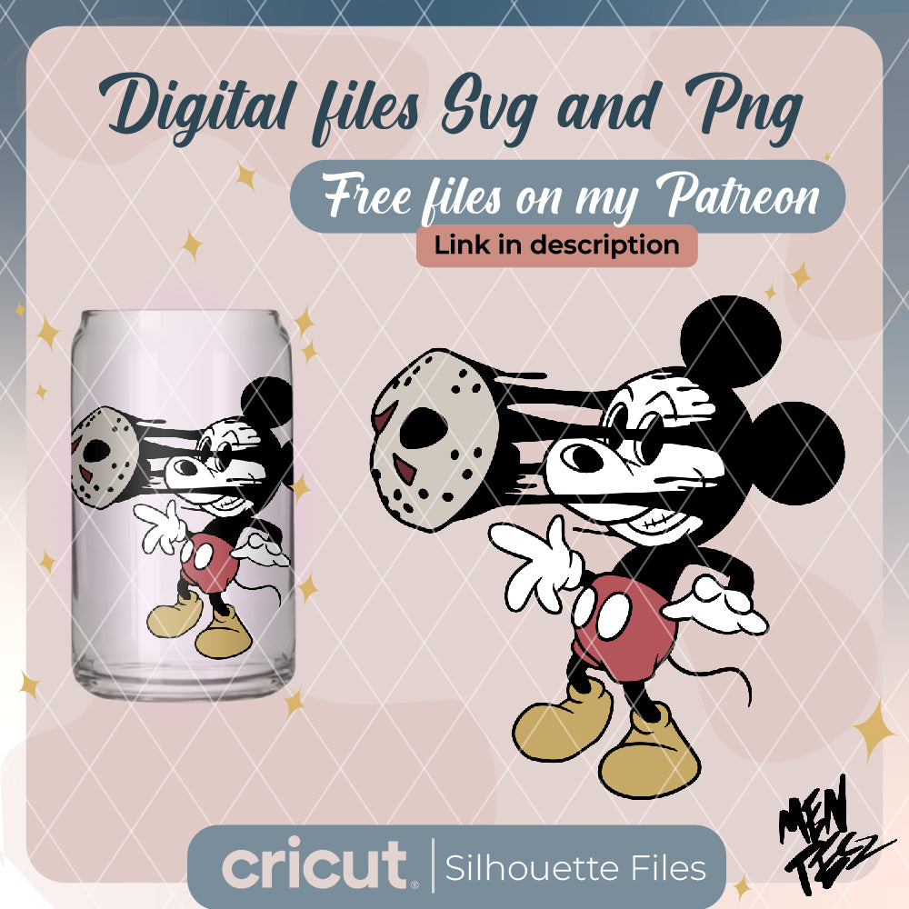 Mickey Mouse Halloween svg, Disney Halloween svg, Horror Disney svg, png