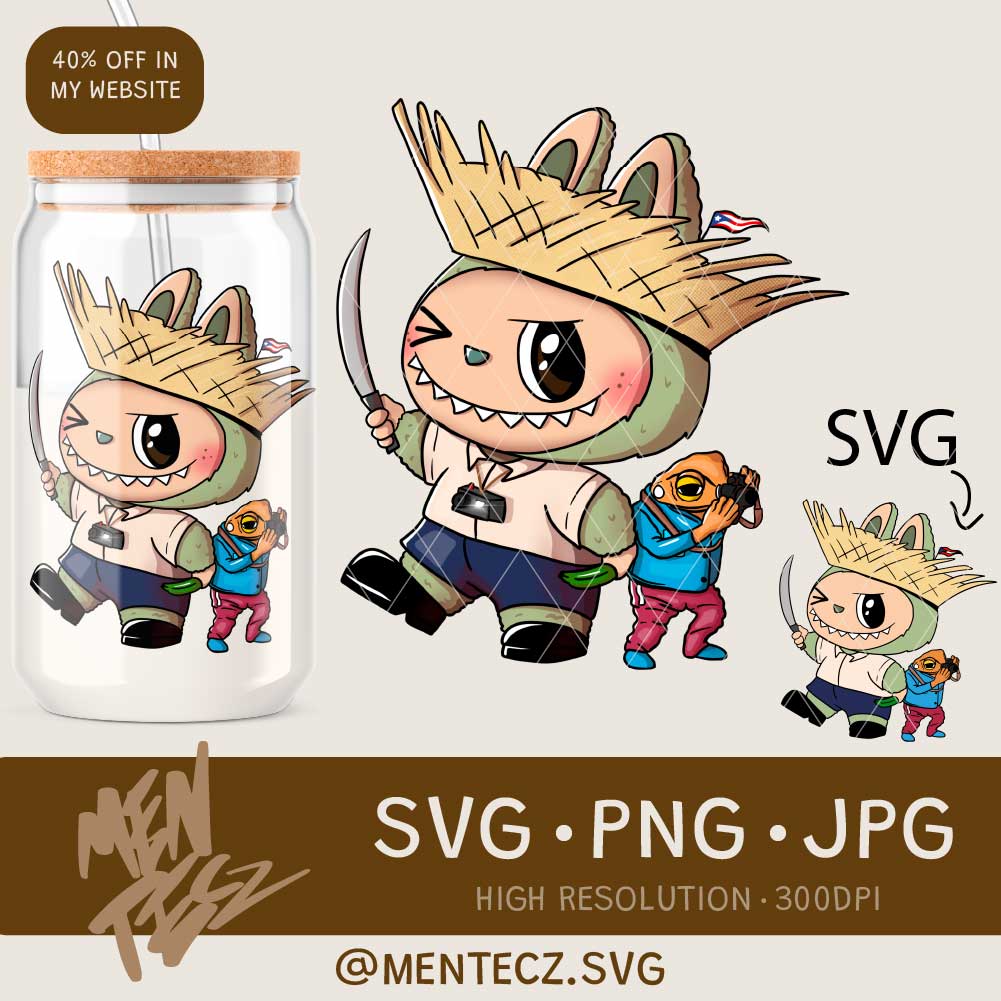 Bad Bunny Labubu png, svg, DTMF png, bad bunny dtmf png