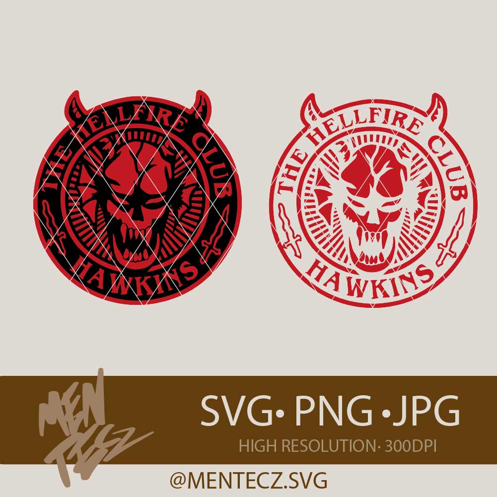 Stranger Things Nike Inspired SVG for T-Shirt Cricut Design