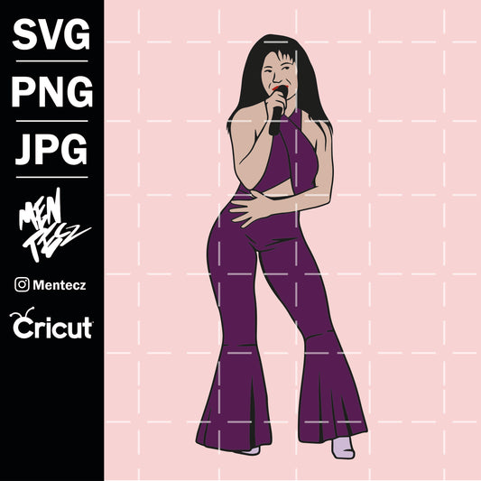 Diseño SVG para Cricut - Selena svg, selena quintanilla svg/Selena Quintanilla svg,png,jpg/Selena svg/Quintanilla svg/bundle svg for cricut - MenteczSVG