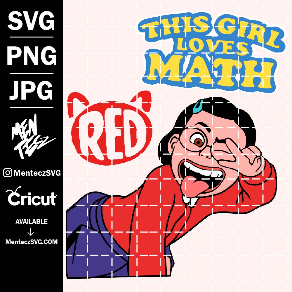 Turning Red Bundle Svg, Red Disney Svg, Red Png, Turning Red Clipart, Turning Red Svg, Printable Cliparts Transparent Files, Digital Files