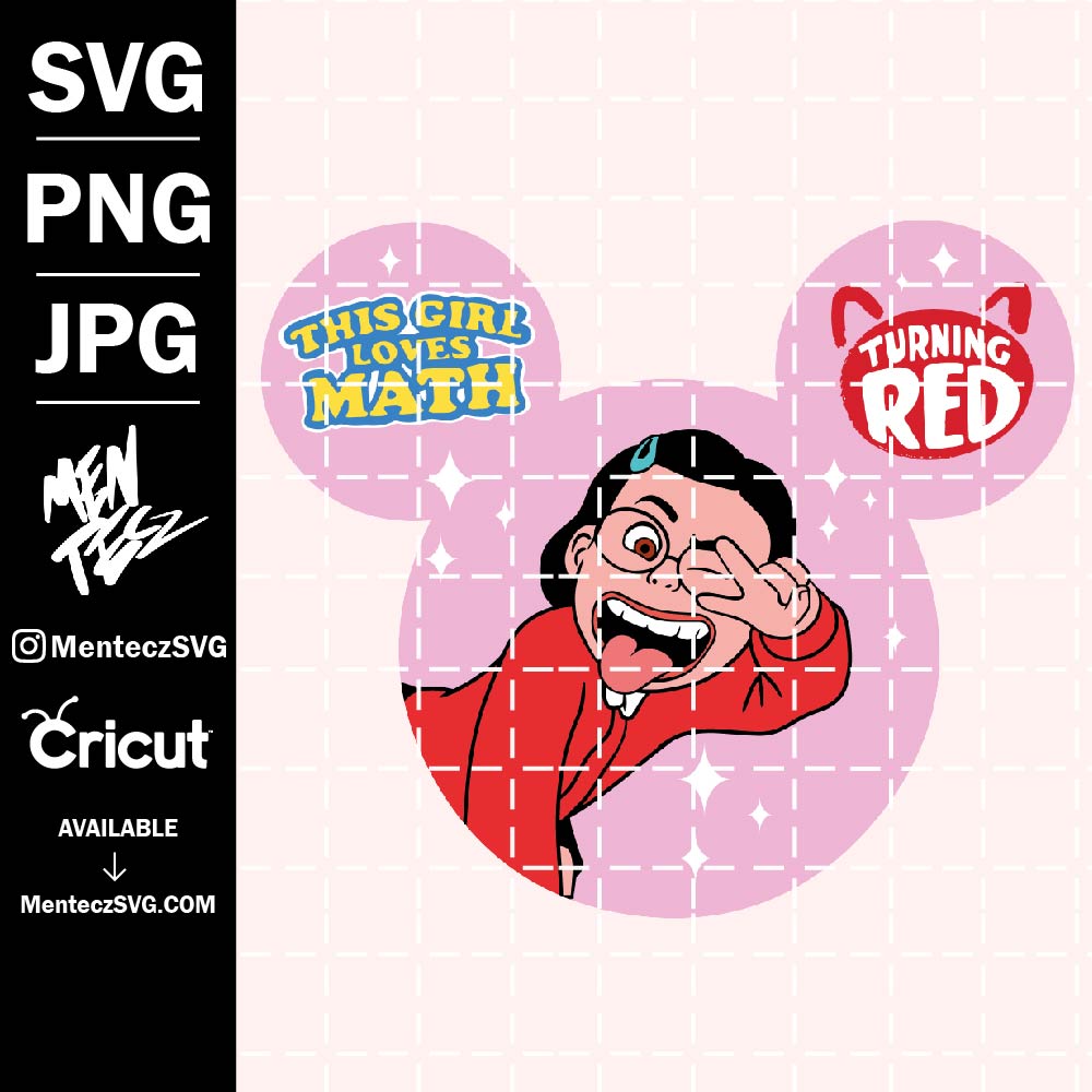 Turning Red Bundle Svg, Red Disney Svg, Red Png, Turning Red Clipart, Turning Red Svg, Printable Cliparts Transparent Files, Digital Files, red