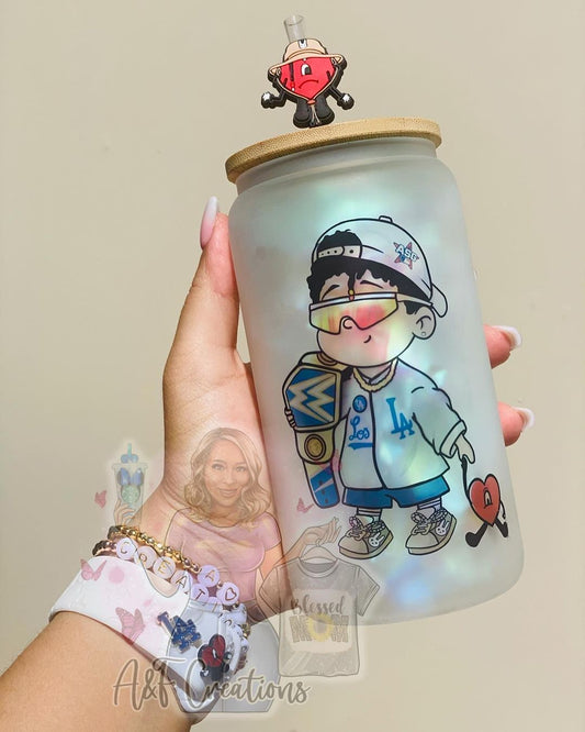 Baby Benito Los Angeles PNG, Bad bunny PNG and JPG, Layered Digital File Clipart