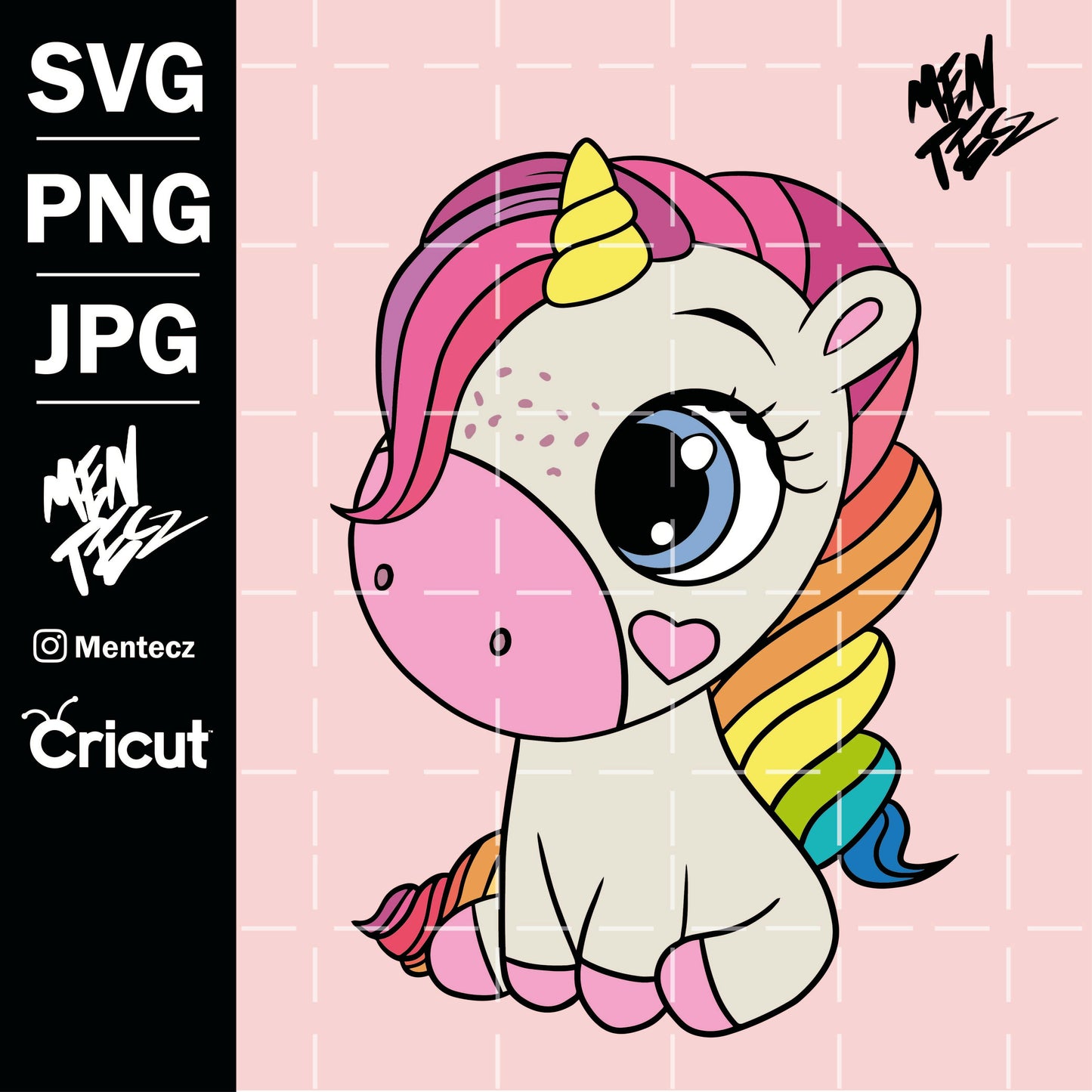 Unicorn cute svg, png, jpg,