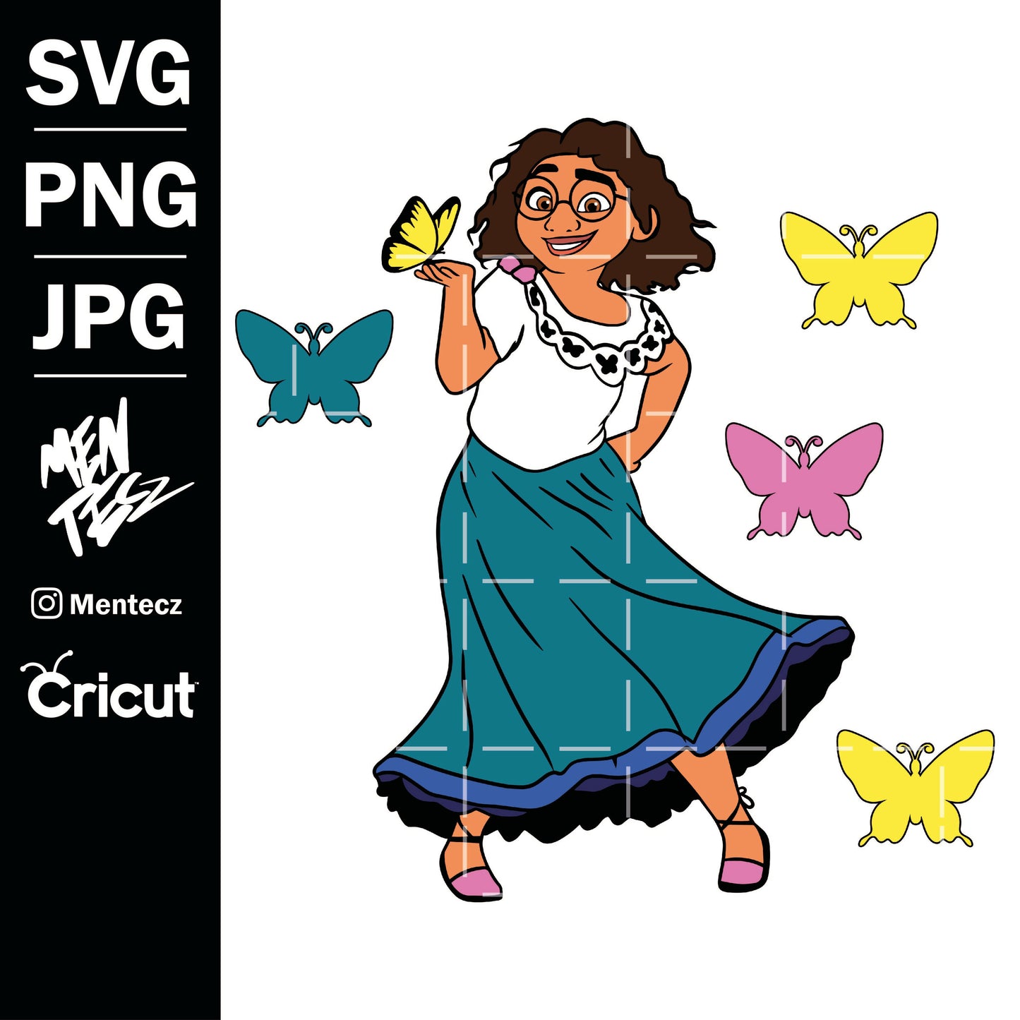 mirabel svg, antonio svg, Encanto clipart, Encanto Trending, cricut,  svg, png, jpg file art instant download