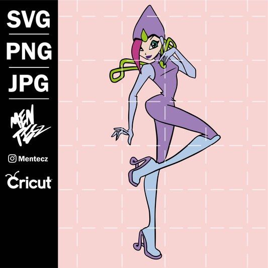 Diseño SVG para Cricut - Winx Club svg, Clipart png jpg eps and Ai cricuy, clipart - MenteczSVG