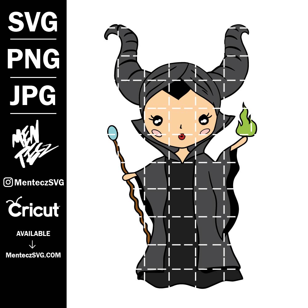 Baby Maléfica SVG– La Bella Durmiente SVG, villains