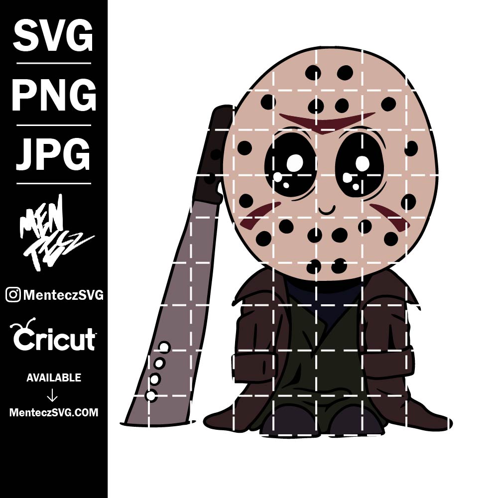 Baby Jason Voorhees SVG, png, jpg, Jason Voorhees PNG