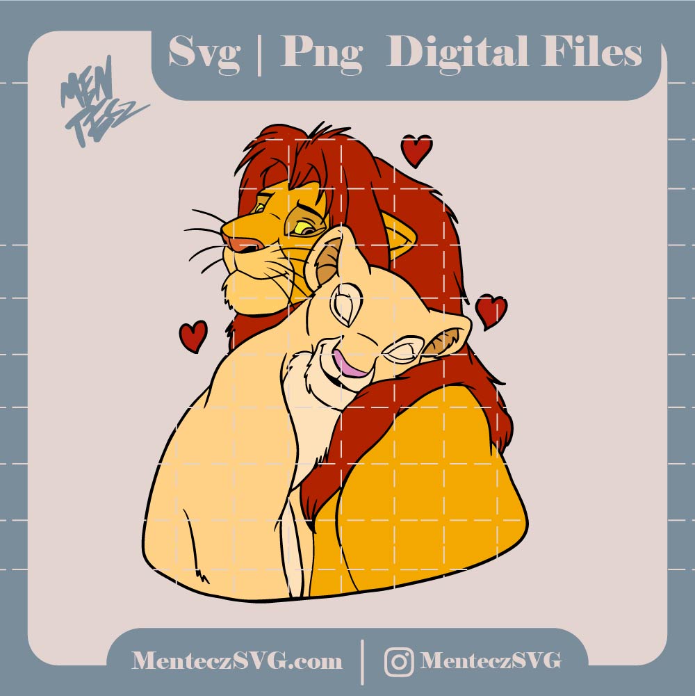 Simba Lion King SVG, Simba Clipart, Lion King Birthday, Cute Simba PNG, Lion King Clipart with Transparent Background, Lion King Baby Shower