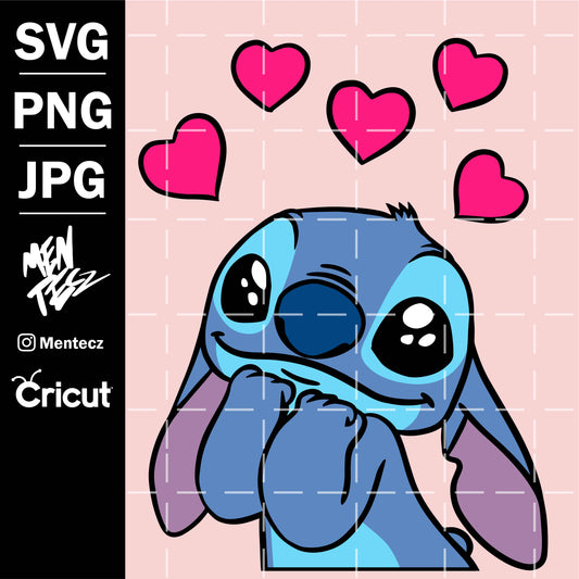 Diseño SVG para Cricut - Stitch svg, Lilo svg, Stitch svg, Angel svg, Princess svg, evil svg, Stitch Clipart, tshirt svg, Tumbler svg, Mug svg, Starbucks svg , Disney - MenteczSVG