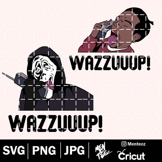Diseño SVG para Cricut - Scary movie svg , Scream svg, películas de terror svg, halloween svg, no te cuelgas primero svg, cricut, silhouette vector cut file - MenteczSVG