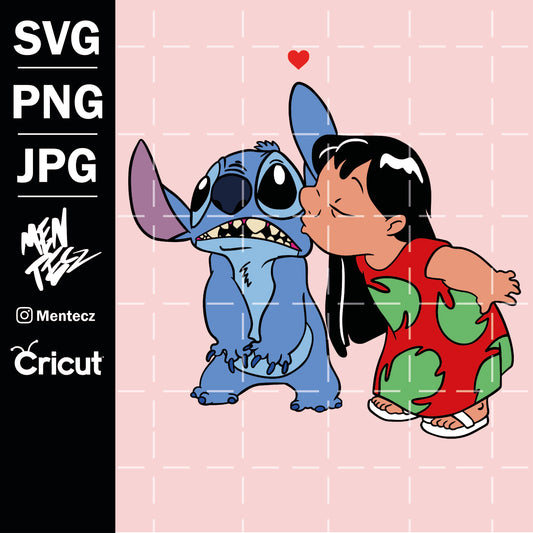 Diseño SVG para Cricut - Lilo & Stitch svg, Lilo svg, Stitch svg, Angel svg, Princess svg, evil svg, Stitch Clipart, tshirt svg, Tumbler svg, Mug svg, Starbucks svg , Disney - MenteczSVG