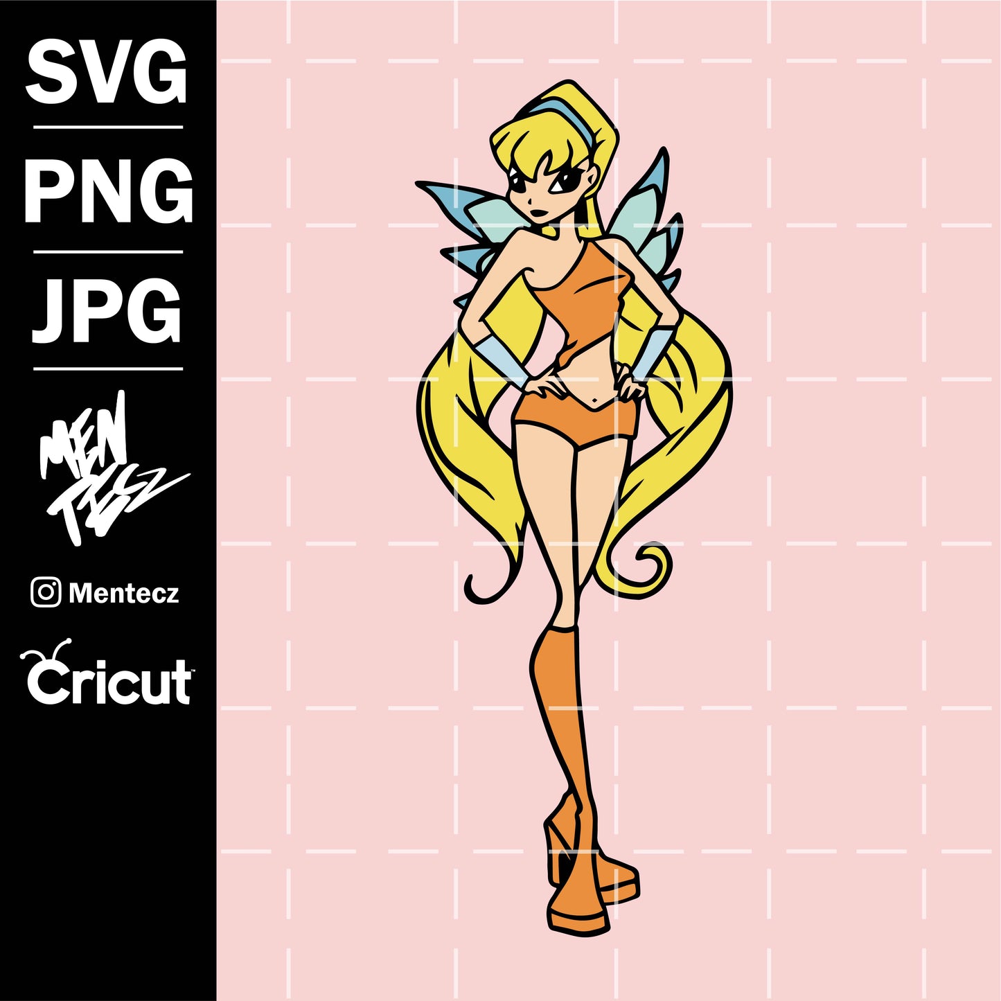 Winx Club svg, Clipart png jpg eps and Ai cricuy, clipart