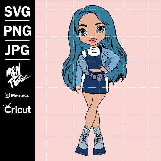 Diseño SVG para Cricut - Skyler Bradshaw SVG, Rainbow High Svg DIGITAL FILE Svg Png Jpg | - MenteczSVG