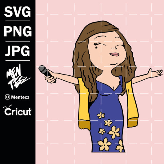 Diseño SVG para Cricut - Jenni Rivera svg, baby jenni rivera, cancion motivos, svg, png, jpg - MenteczSVG