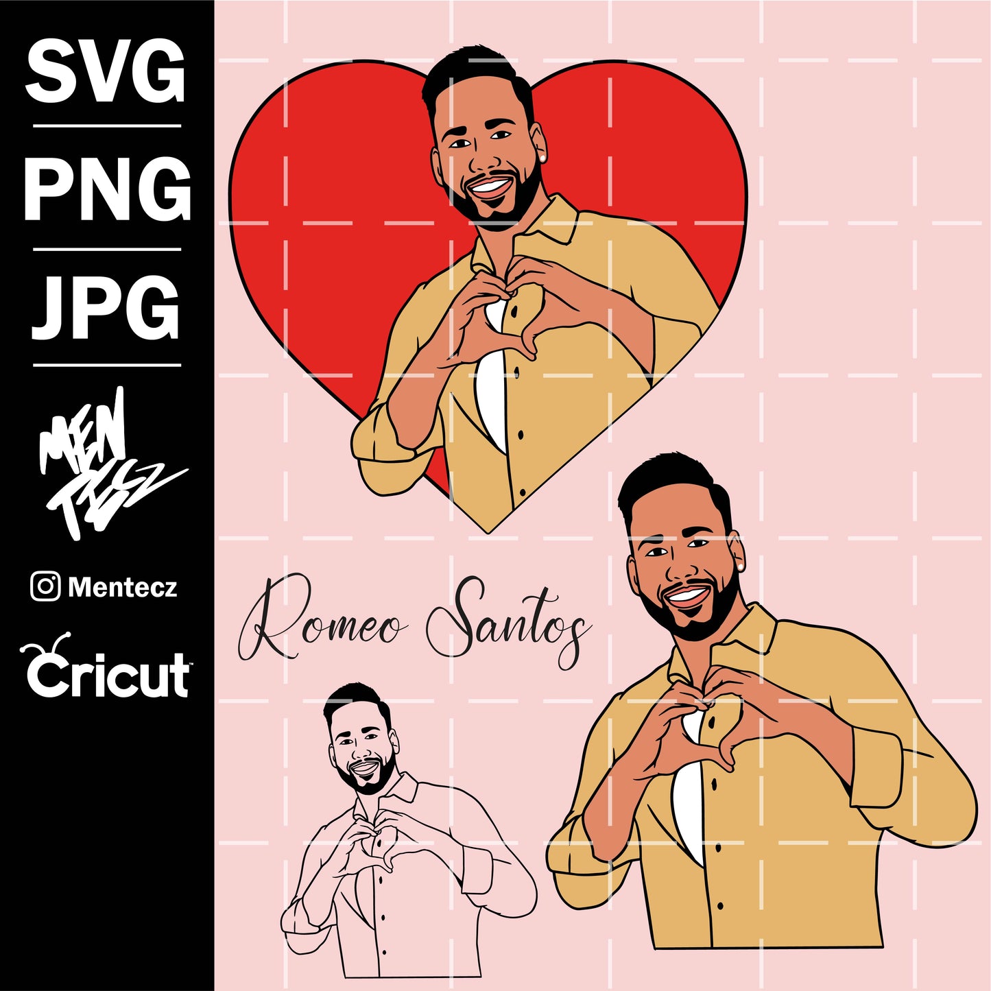 Romeo Santos svg/ Romeo Santos svg, png, jpg