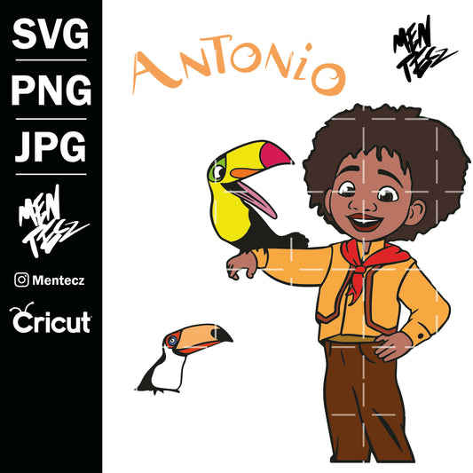 Diseño SVG para Cricut - Antonio svg, Dolores Clipart Encanto, antonio svg, Encanto clipart, Encanto Trending, cricut,  svg, png, jpg file art instant download - MenteczSVG