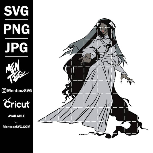 Diseño SVG para Cricut - The Curse svg, La llorona svg, jpg, png, curses - MenteczSVG