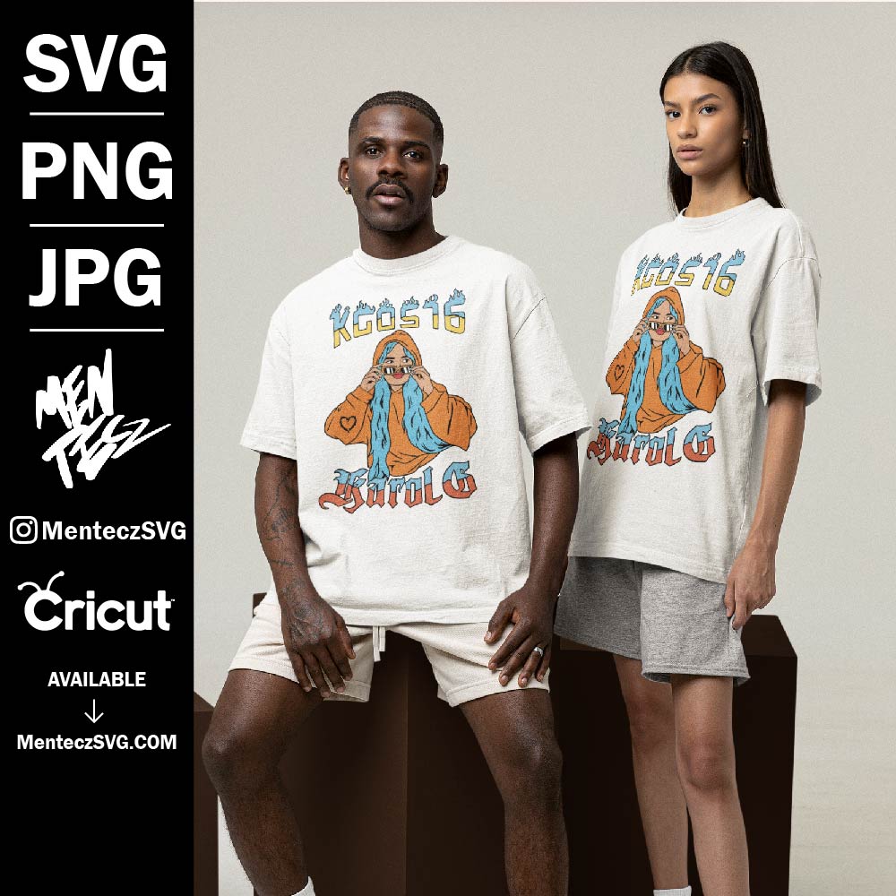 Karol G SVG, png & JPG, Bichota svg, vaquera svg, anahi svg, Tusa, Mamii, digital download only