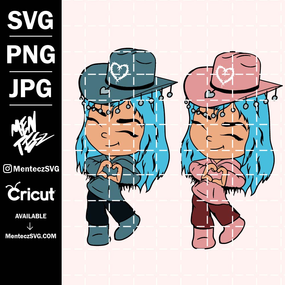 Baby Karol G SVG, png & JPG, Bichota svg, vaquera svg, anahi svg