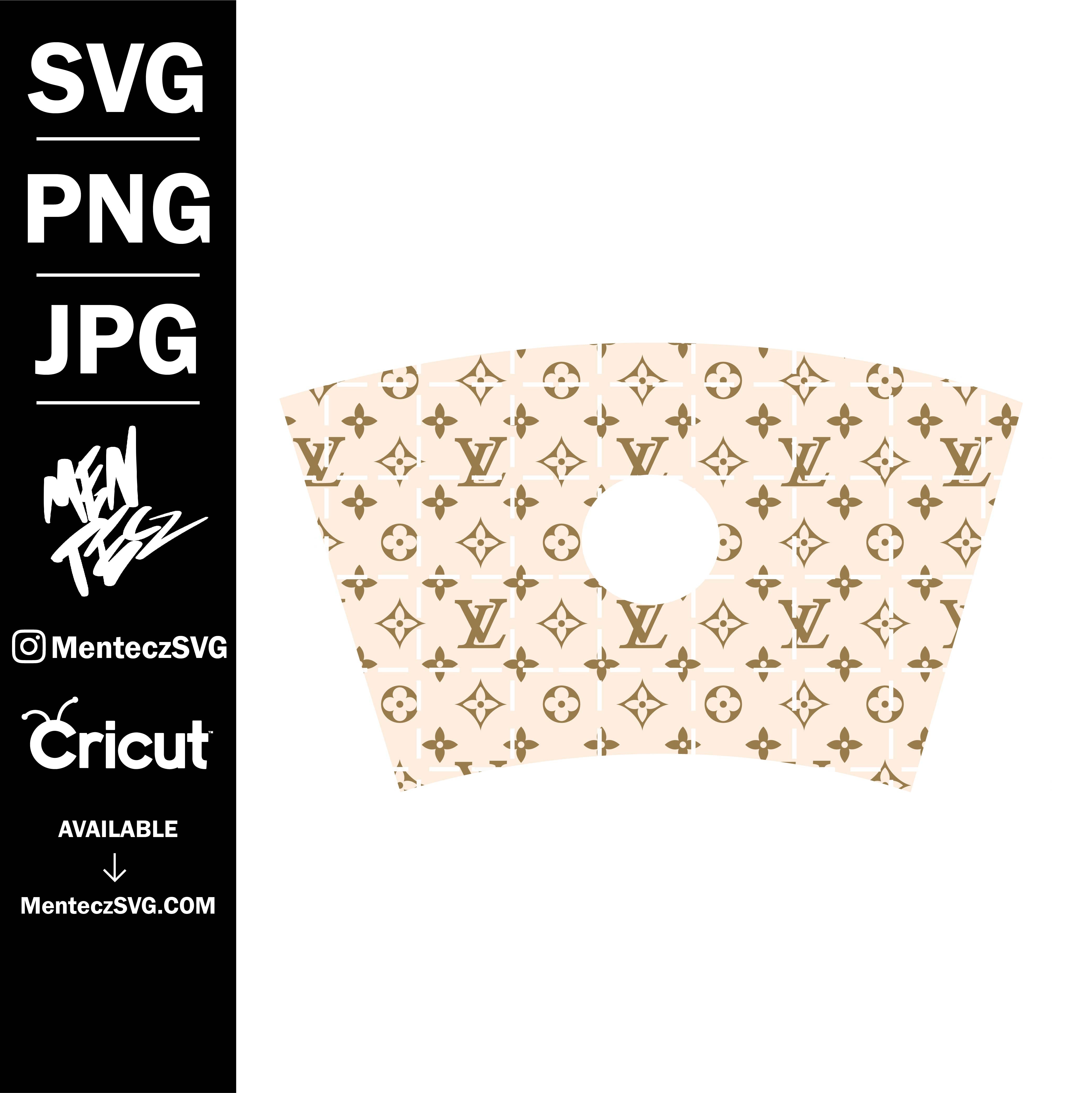 Louis Vuitton Lv Pattern Style Black Svg Png online in USA