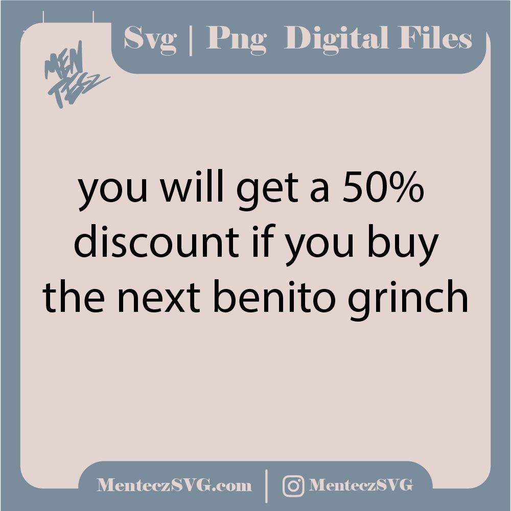 Baby Benito Grinch PNG, bad bunny grinch PNG, bad bunny Christmas PNG