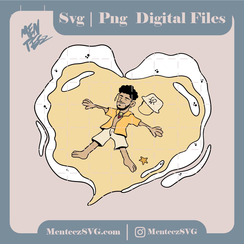 Un verano sin ti svg, baby benito svg, Bad Bunny heart svg, Png & Jpg  Digital Download,