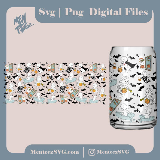 Diseño SVG para Cricut - Casper Libbey SVG, PNG and jpg, casparin SVG, png - MenteczSVG