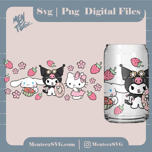 Diseño SVG para Cricut - Kawaii Kitty wraps Svg, Kawaii Kitty Svg, Cute Cat Svg, Kitty Svg, Kawaii Kitty Clipart, Kawaii Kitty Svg, Png Cut File Cricut, Silhouette - MenteczSVG