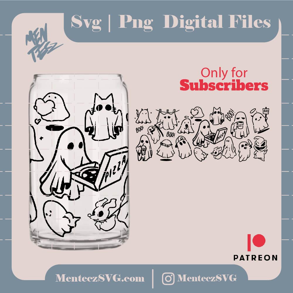 Read the description, ghost svg , wraps svg