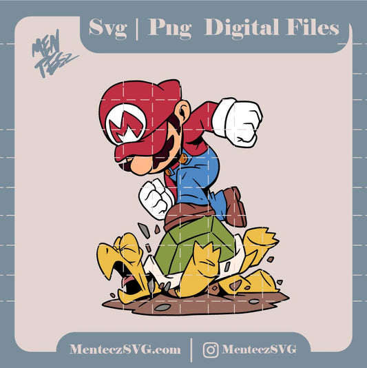 Diseño SVG para Cricut - Mario bros SVG, PNG and jpg, super mario svg, la pelicula, the super mario bros movie 2023 - MenteczSVG