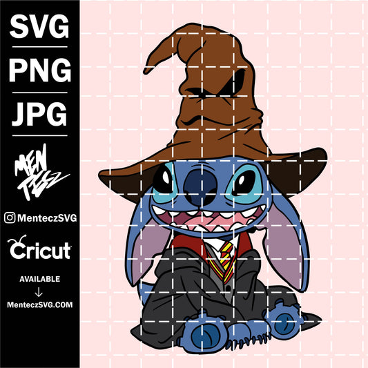 Diseño SVG para Cricut - Stitch Harry Potter svg, Harry Potter SVG, png, jpg, lilo and stitch svg , Disney - MenteczSVG