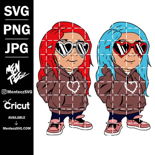 Diseño SVG para Cricut - Baby Karol G SVG, png & JPG, Bichota svg, niña, bichota png, Karolg svg, gatubela svg - MenteczSVG