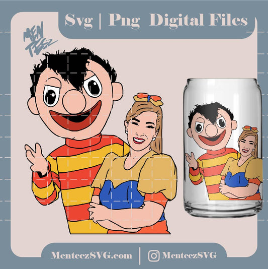 Diseño SVG para Cricut - bely y beto svg, jpg and png, diseño para niños, tv - MenteczSVG