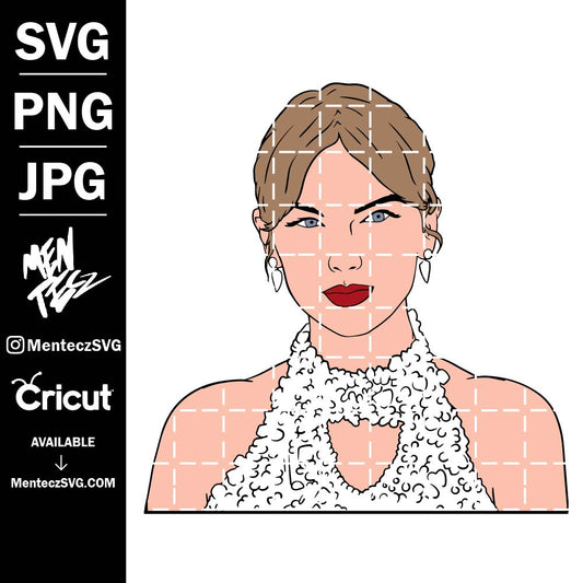 Diseño SVG para Cricut - Taylor Swift Svg, Png, JPG  Taylor Swift 1989 Silhouette, Cricut, clipart Cutting Plotter Tshirt Design clipart- Instant Download - MenteczSVG
