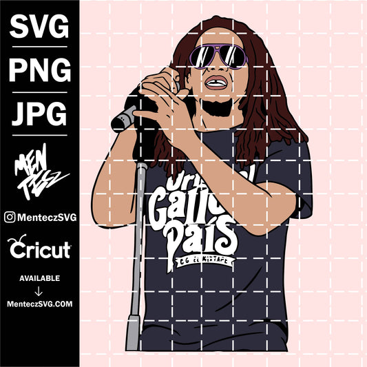 Diseño SVG para Cricut - Tego Calderon SVG, PNG, Pa' Que Retozen, Metele Sazon, Pa que se lo gozen - MenteczSVG