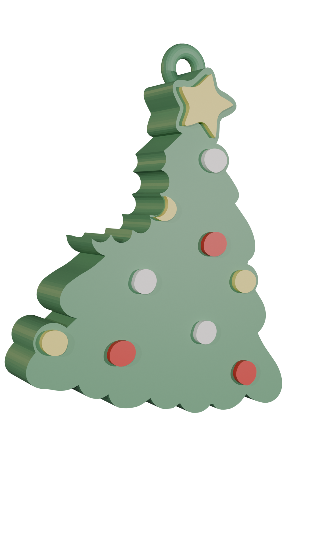 Christmas keychain that doubles as a can opener(STL file) | Christmas-themed 3D print, Santa Claus keychain, digital download for the holiday season (STL and 3MF files)