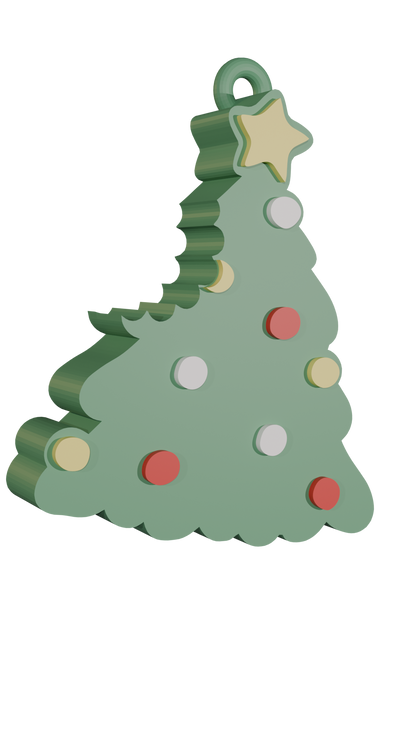 Christmas keychain that doubles as a can opener(STL file) | Christmas-themed 3D print, Santa Claus keychain, digital download for the holiday season (STL and 3MF files)