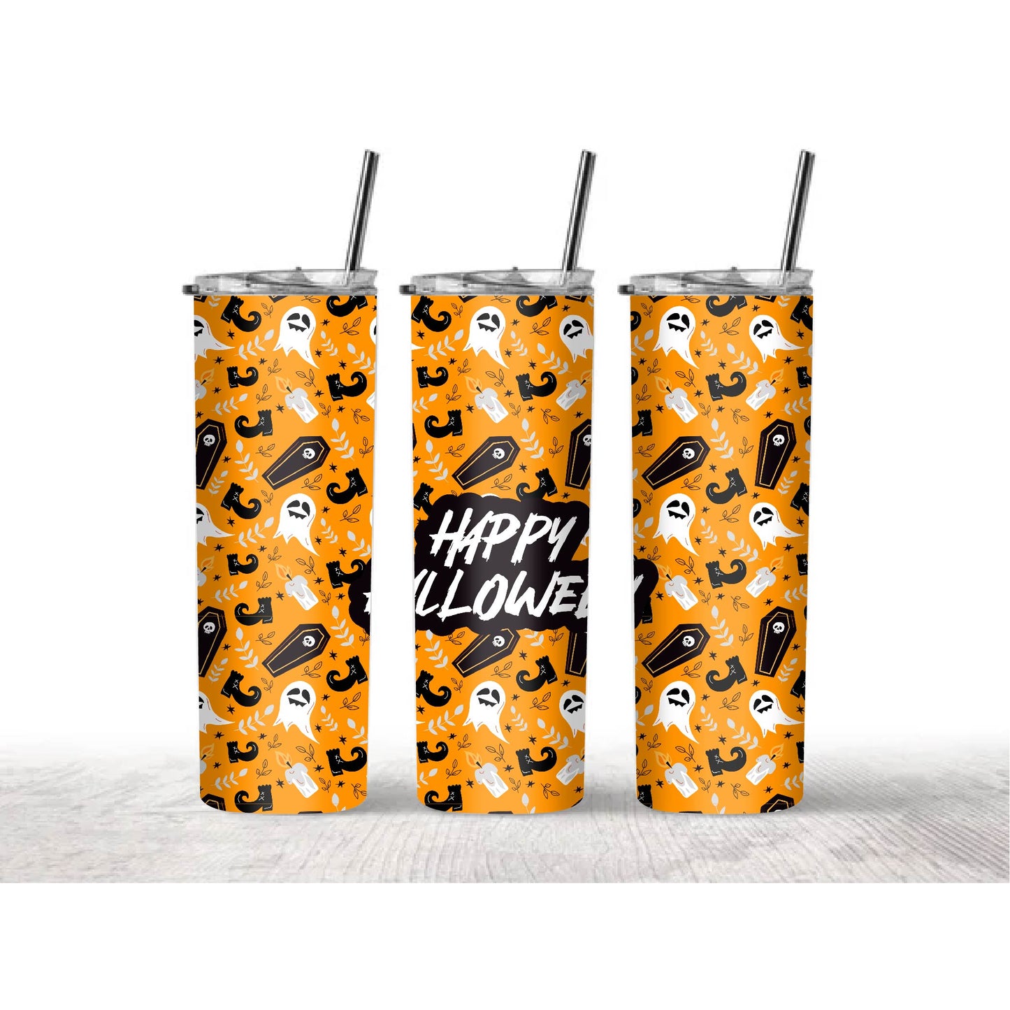 Halloween wrap only PNG, Happy Halloween PNG, spooky PNG, murcielagos PNG, ghosts PNG